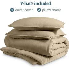 Soft Texture Duvet Cover Bedding Set Twin Size Quilt Cover Set with Pillow Shams