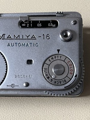 Vintage Mamiya-16 Automatic Camera Japan Not Tested, Comes W/ Box