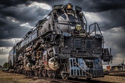 Union Pacific Big Boy Steam Locomotive | 24X36 inch poster