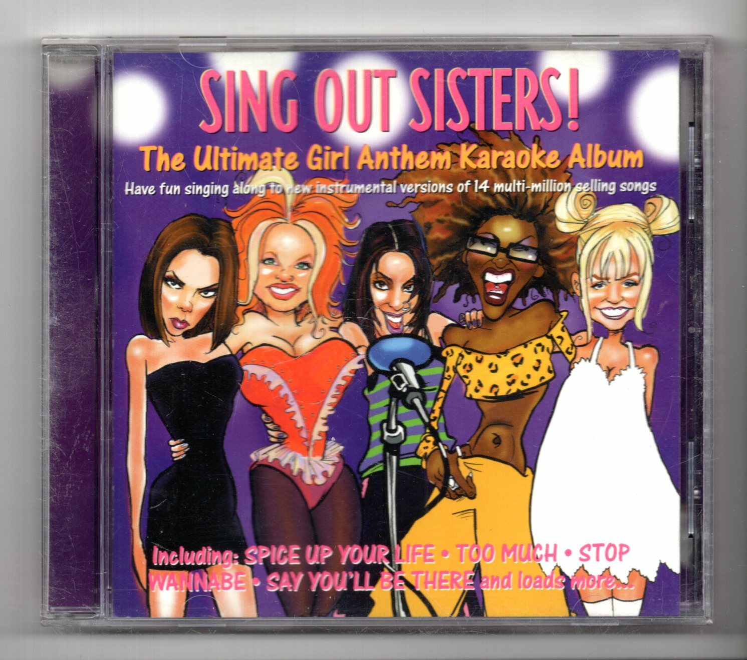 (KE950) Sing Out Sisters!, The Ultimate Girl Anthem Karaoke Album - 1998 CD