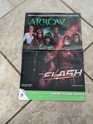 Arrow & Flash Poster 17'' x 11'' Combined Shipping