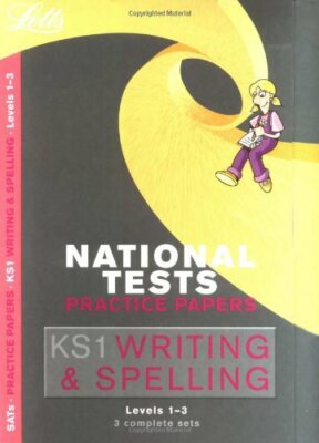 Writing and Spelling: Levels 1-3 (Letts Key Stage 1 Practice Tes