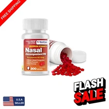 Ultimate 300-Count Sinus Relief Tablets - Fast-Acting Non-Drowsy Formula