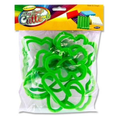 10er Pack verschiedene Weihnachtsform Gießform Ton Ausstecher von World of Colour