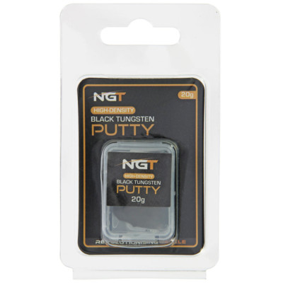 1 x 20g Pack NGT  Black Tungsten Putty. Carp Fishing Pop Ups & Hook Links.