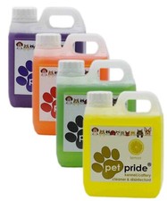 Kennel Cattery Cleaner and Deodoriser Pet Pride 1L Multi Listing