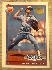 DENNY MARTINEZ 1992 Reprint #528! 2002 TOPPS ARCHIVES #23 Expos *