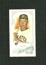 JUNG HO KANG 2015 ALLEN & GINTER RARE A & G BACK NO NUMBER VARIATION RC PIRATES