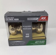 Ace Noble House Egg Knob Oil Rubbed Bronze Ha...