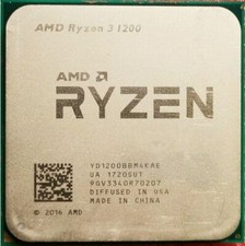 AMD Ryzen 3 1200 R3 1200 4C 3.1GHz 8M Socket AM4 65W CPU Processor