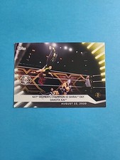 IO SHIRAI & DAKOTA KAI 2021 TOPPS WWE WOMEN'S DIVISION WRESTLING CARD # 63 H8436