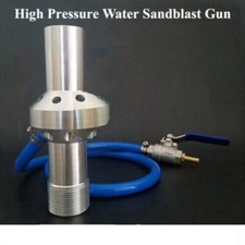 High Pressure Dustless Water Sandblast Gun Tungsten carbide Blasting Nozzle