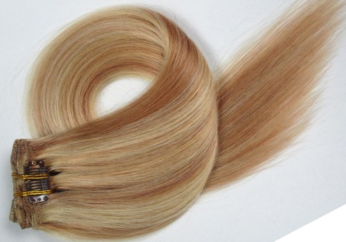 15in to 26inch Clip In Real Remy Human Hair Extensions Hair Weft Full Head Hair - Picture 34 of 39