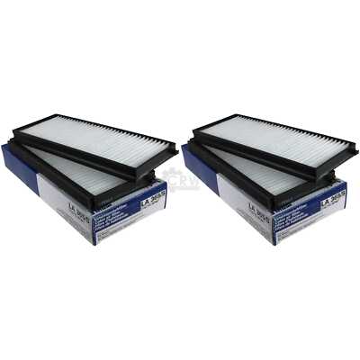 2x MAHLE / KNECHT Innenraumfilter Innenraumluft Pollenfilter LA 365/S für KIA