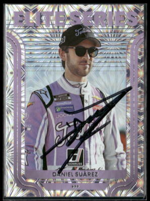 Signed 2023 Donruss #E13 Daniel Suarez Elite Series IP Auto