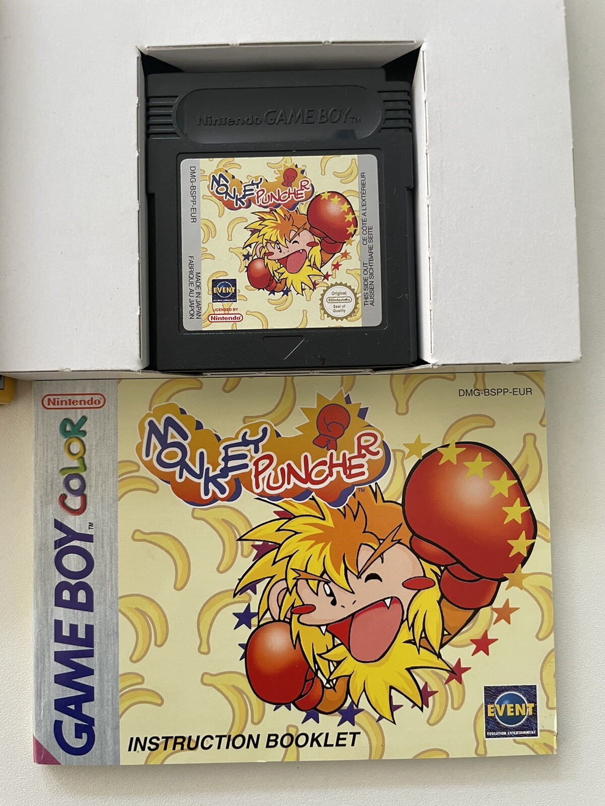Nintendo Gameboy Color Spiel " Monkey Puncher " Ovp | Pal | GBC online  kaufen | eBay