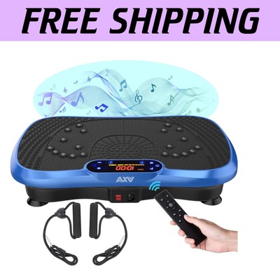 Vibration Plate Fitness Machine for Weight Loss - 330 lbs Capacity & Remote C...