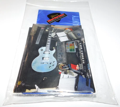 Gibson Les Paul Signature Player Case Candy Manual Warranty Wrench Guitar Parts