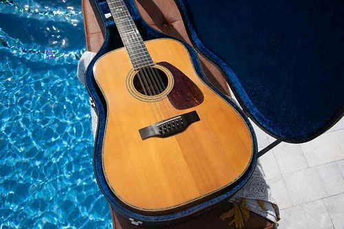 1970's Morris MB50-12 12 String Acoustic - Solid Spruce Top - Pro Set Up!