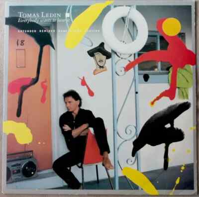 Tomas Ledin Everybody Wants To Hear It Vinyl Single 10inch NEAR MINT Polar