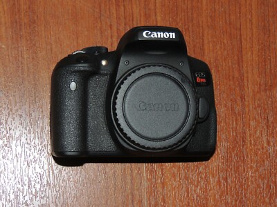   READ FIRST   Canon T6i DSLR Shutter Count 761   Body ONLY  NOTHING ELSE 