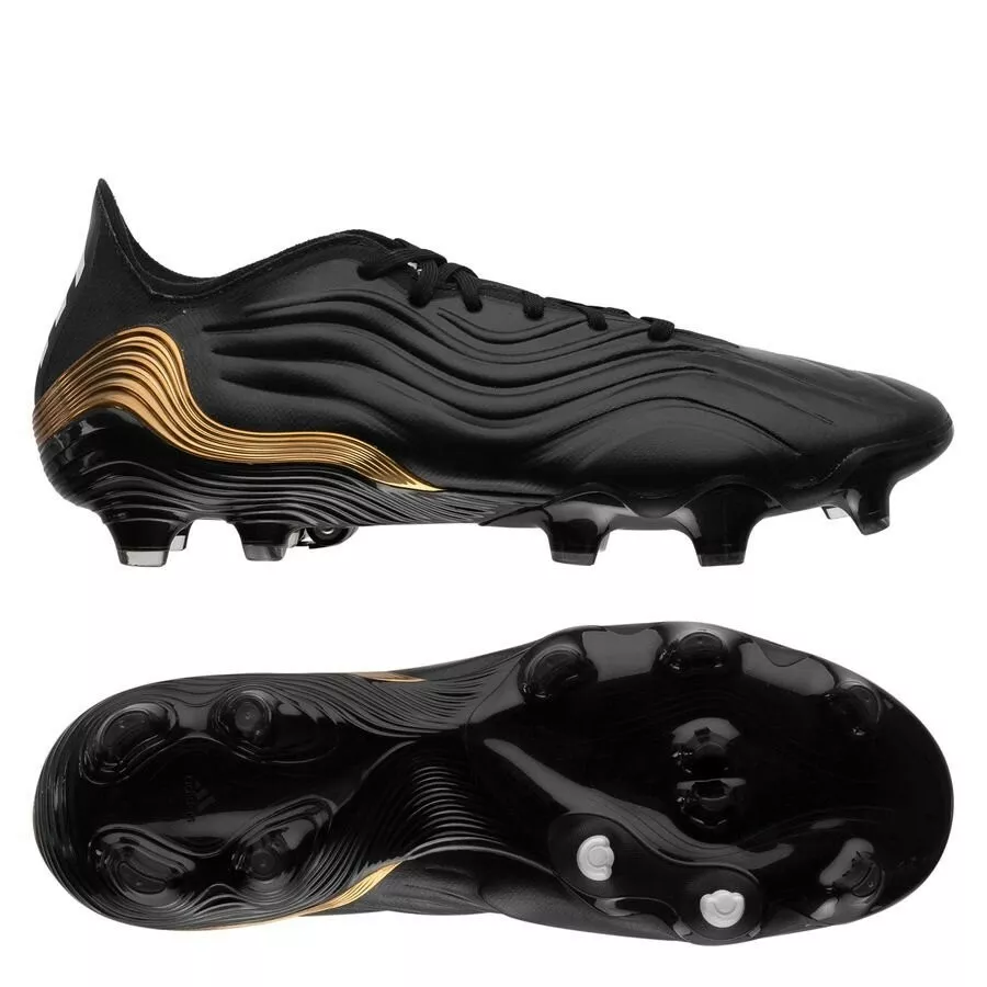 adidas Copa Sense .1 FG/AG Superlative Black/White/Gold US 6.5 Womens 8  Soccer