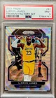 2021 Prizm LeBron James Premium Factory Set Card  PSA 9