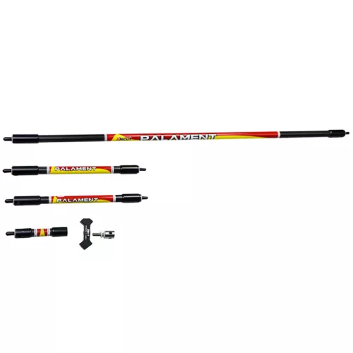DECUT Archery Carbon Stabilisator System Bogen Balance Bar Rod PALAMENT Original - Bild 1 von 20