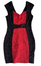 USA MADE ENTRY Sexy Mini Bodycon Sweetheart Neck Dress Juniors M Stretch Cinched