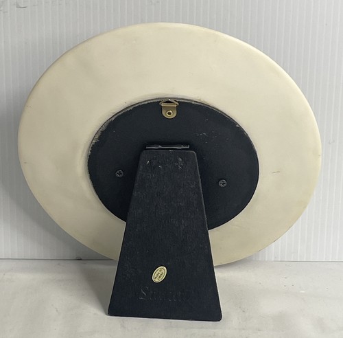 SCHÖNE VINTAGE AFRIKANISCH AMERIKANISCH LETZTES ABENDESSEN 3D TELLER MIT STÄNDERHARZ 8,5 ZOLL - Bild 3 von 14