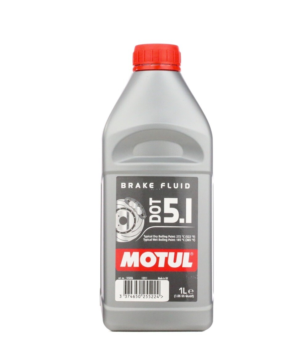 MOTUL LIQUIDO FRENI DOT 5.1 FLUIDO PER SISTEMA FRENANTE AUTO MOTO 1 LITRO