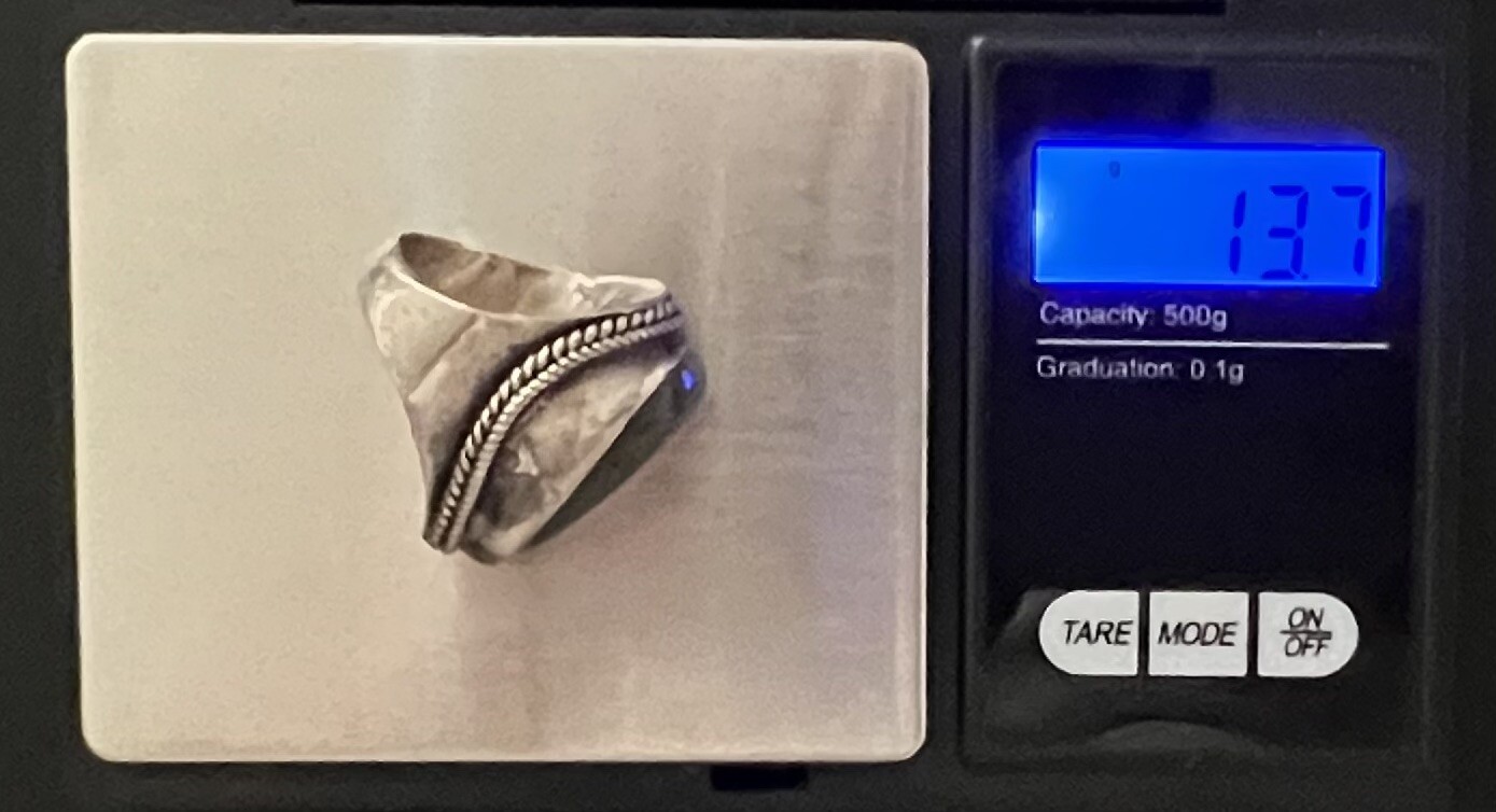 Shimmering Labradorite Large Statement Sterling S… - image 10