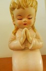 Praying,Kneeling Girl Planter/Vase- World Creations by Orimco-Paper Label-Japan — photo 5