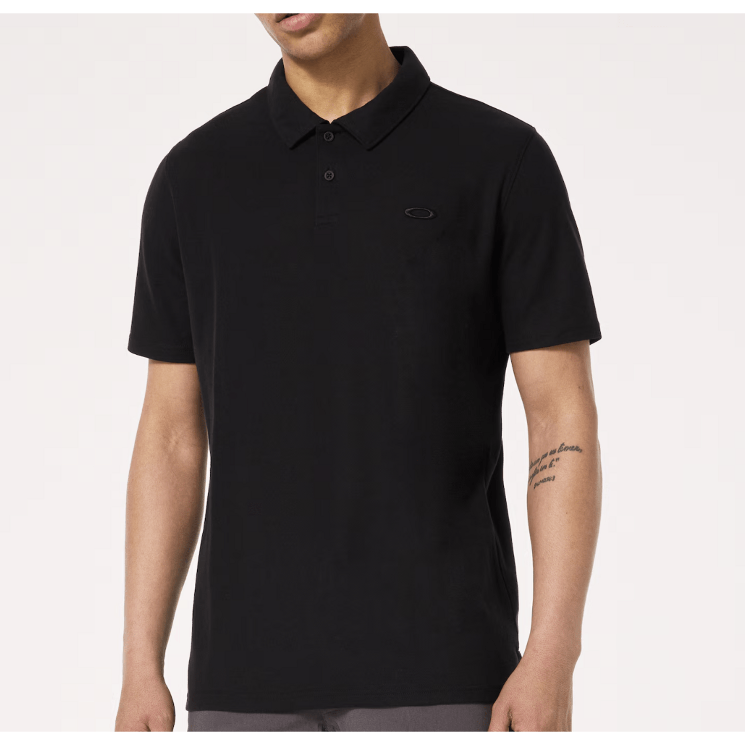 Oakley Relax Urban Polo Blackout SS in S M L XL for Summer Surf Skate