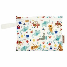 Imse Vimse Reusable Washable Wet Bags for Cloth Diapers Circus, Mini Zipper...