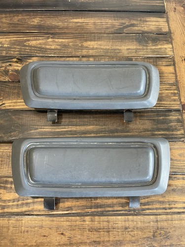 1989-1993 1ST GEN DODGE RAM CUMMINS EXTENDED CAB REAR JUMP SEAT BACK RESTS - Picture 2 of 2