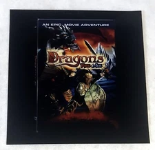 DRAGONS FIRE AND ICE 13 X 13 Duratran Poster Light Box Insert