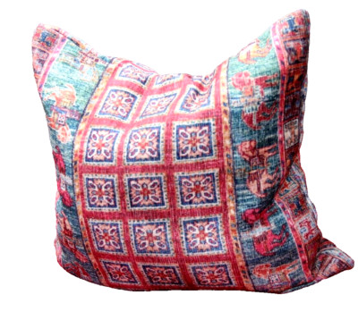Orientalischer Kissenbezug Kelim Kissen Teppich Qualität 46 x 45 cm Handarbeit