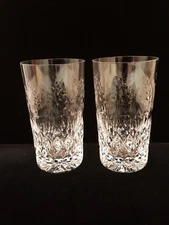 Rogaska Gallia highball tumbler glasses set of 2