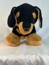 Build A Bear PROMISE PETS Dachshund Weiner Dog 14 Soft Black Brown
