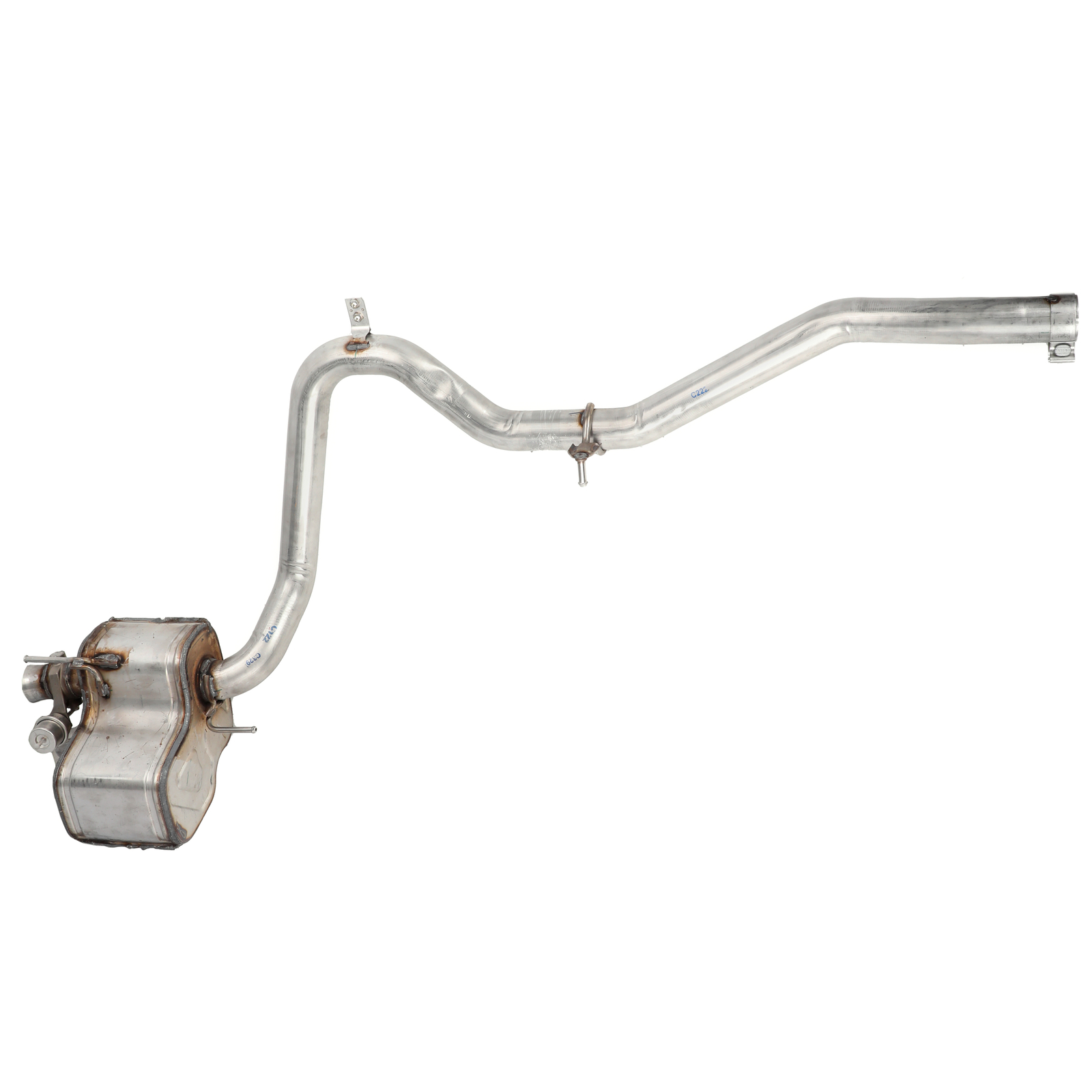 GENUINE MASERATI 2020-2022 Levante Right Rear Exhaust Muffler Assembly 670157998