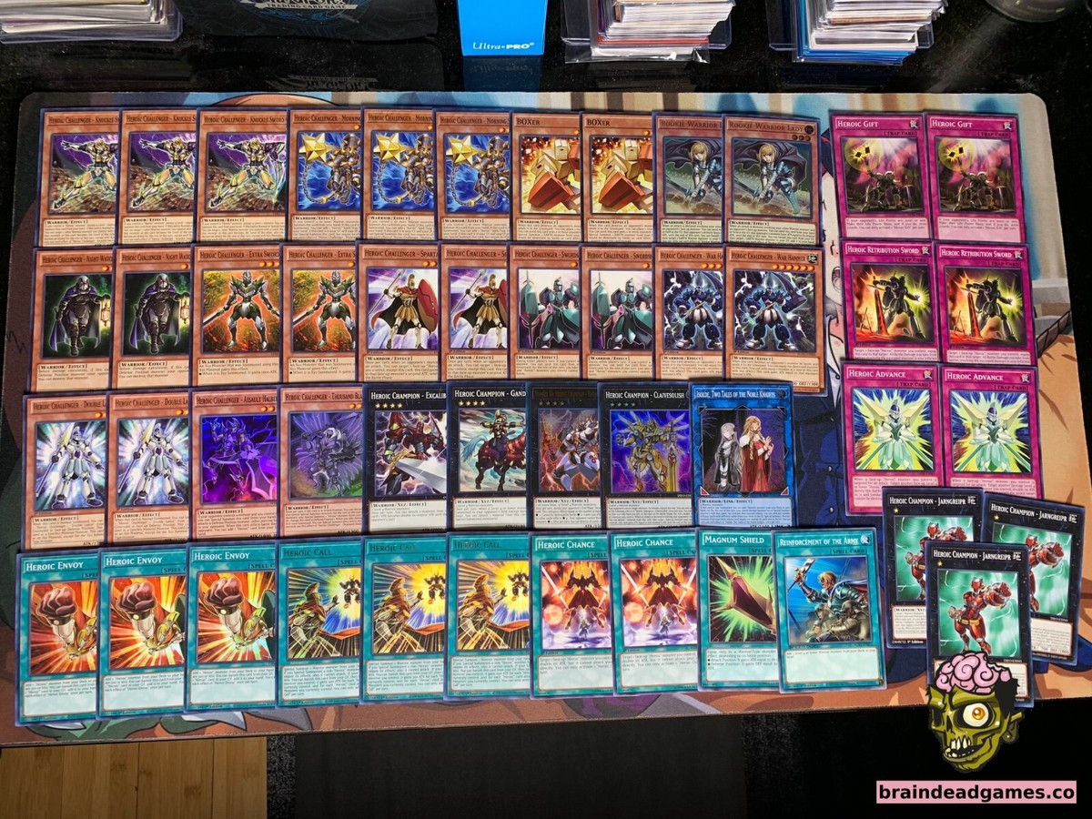 Yugioh Nistro Heroic Deck - Warrior, Boxer, Earth, Knight, Champion, Number Yugioh Nistro Heroic Deck - Warrior, Boxer, Earth, Knight, Champion, Number
