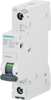 Siemens Leitungsschutzschalter 6KA 1-polig C25A 5SL6125