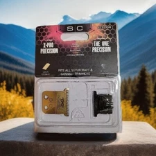 StyleCraft SC523GB Fixed X-Pro Precision Rust Free Hypoallergenic Gold Titanium 