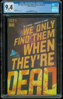 We Only Find Them When They re Dead #1 CGC 9.4 1st PRINT Appearance Comic  2020