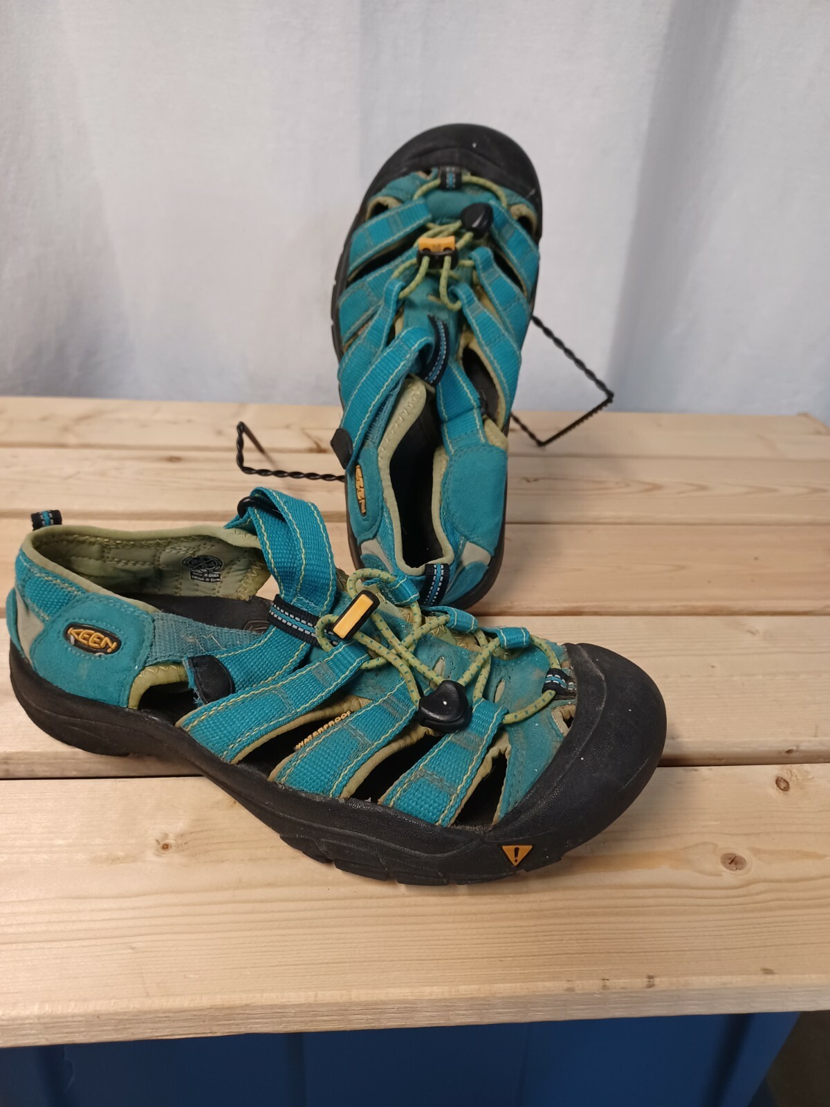 Scarpe donna Keen: sandali impermeabili escursionismo passeggio blu e verde taglia 5