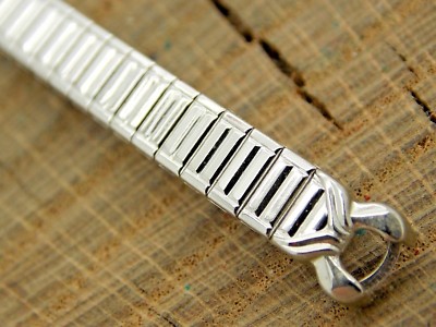 NOS Ladies Vintage Speidel Watch Band Ring End Expansion Unused Gold Filled