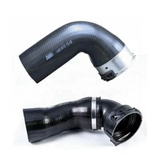 2 x intercharge air hose turbocharged hose top bottom for BMW 5 Series E60 E61 525D 530D