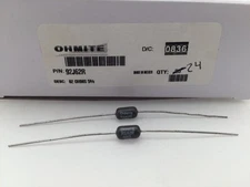 (5 pcs) 92J62R Ohmite, 2.25 Watt 62 Ohm 5%, Wirewound (Vitreous Enamel) Resistor
