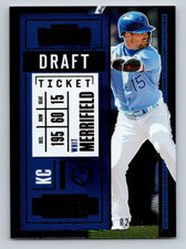 WHIT MERRIFIELD 2020 Panini Contenders Draft Ticket Red SER # /99
